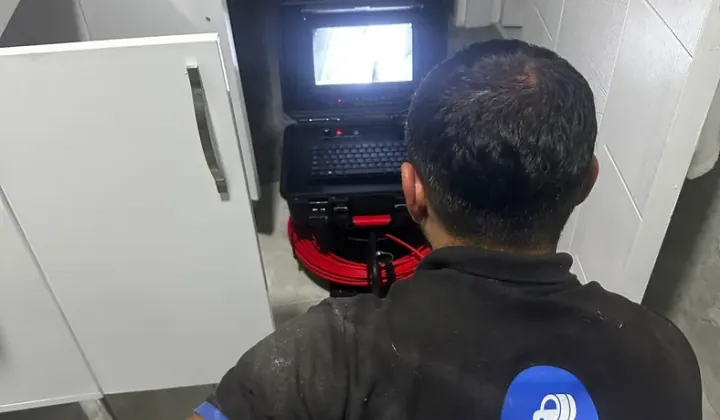 Kameralı sistemle kanal görüntüleme işlemi